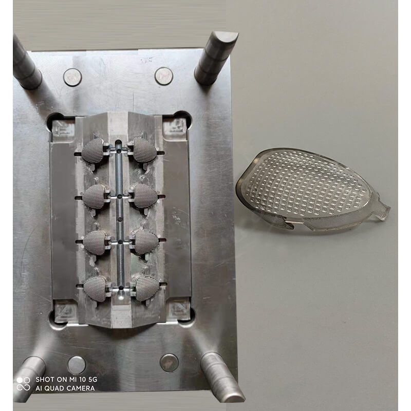 plastic led light reflector mold