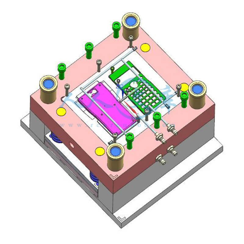 calculator shell injection mold